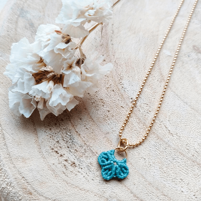 Collier Aster doré 